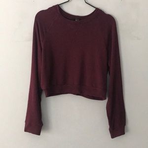 Forever 21 cropped sweatshirt